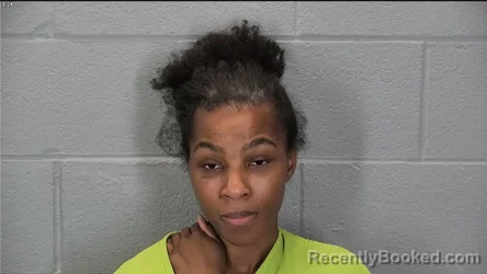 Mugshot of Shanobia Shaqui Davis booked in Tippecanoe County, Indiana on March 29, 2026