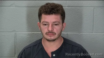 Mugshot of Erik Gerardo Salmeron Blandon booked in Tippecanoe County, Indiana on March 29, 2026