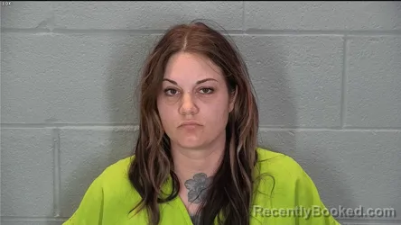 Mugshot of Miriah Nicole Bickley booked in Tippecanoe County, Indiana on March 30, 2026