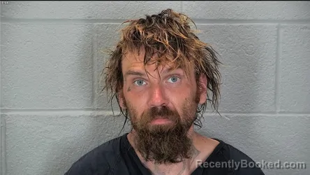 Mugshot of Jesse Cleel Crone booked in Tippecanoe County, Indiana on March 30, 2026