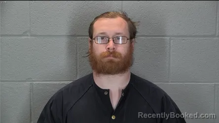 Mugshot of Clifford Dale Bickers booked in Tippecanoe County, Indiana on March 31, 2026