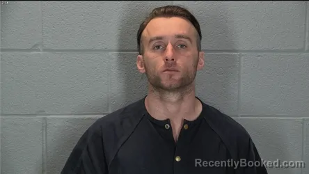 Mugshot of Nickolai F Preiss booked in Tippecanoe County, Indiana on March 31, 2026