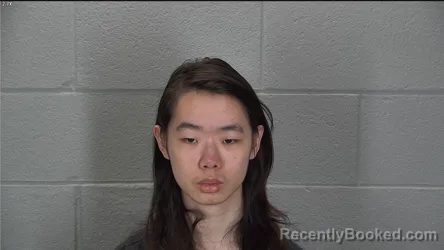 Mugshot of Junxi Wang booked in Tippecanoe County, Indiana on March 31, 2026