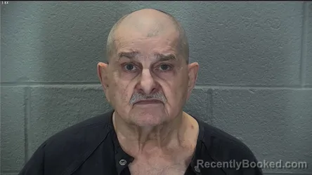 Mugshot of William Clarence Willey booked in Tippecanoe County, Indiana on April 1, 2026