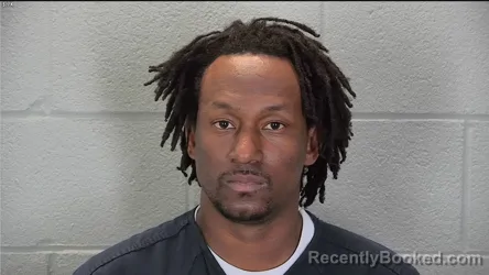 Mugshot of Derrick Lamont II Pickett booked in Tippecanoe County, Indiana on April 2, 2026