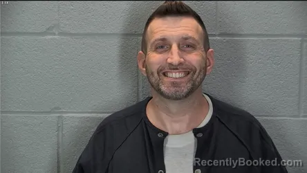 Mugshot of Ryan Harris booked in Tippecanoe County, Indiana on April 2, 2026