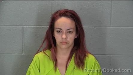 Mugshot of Jessica Diane Walters booked in Tippecanoe County, Indiana on April 2, 2026