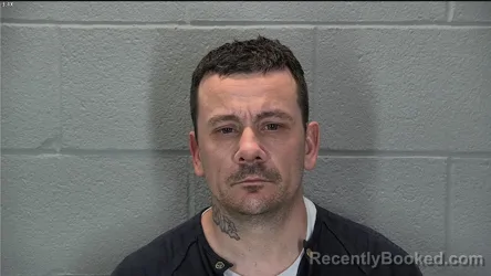 Mugshot of Derrick J Yoakum booked in Tippecanoe County, Indiana on April 2, 2026