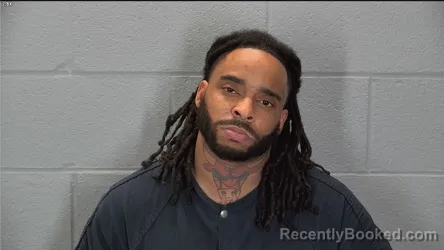 Mugshot of Devonte Antonio Brewster booked in Tippecanoe County, Indiana on April 3, 2026