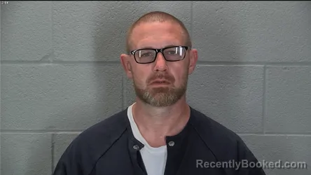 Mugshot of John Neal Jr Brummett booked in Tippecanoe County, Indiana on April 3, 2026