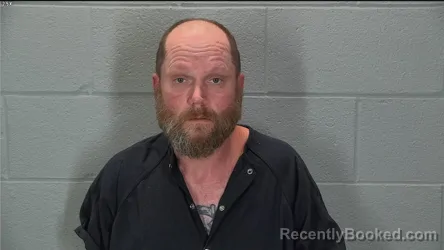 Mugshot of Brannon Sean Sinks booked in Tippecanoe County, Indiana on April 4, 2026