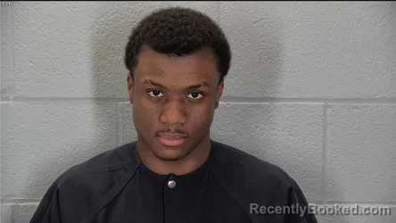 Mugshot of Jae-Vion Xavier Gibson booked in Tippecanoe County, Indiana on April 10, 2026