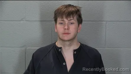 Mugshot of Qwentin Zachary Thomas Cinowski booked in Tippecanoe County, Indiana on April 10, 2026