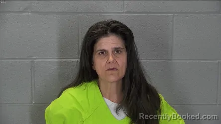 Mugshot of Jody Annette Gunion booked in Tippecanoe County, Indiana on April 23, 2026