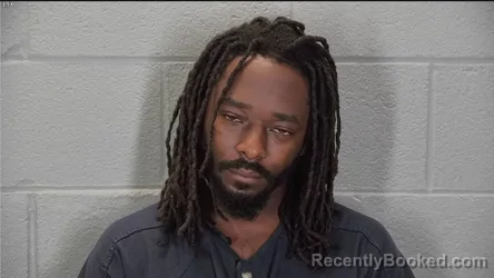 Mugshot of Antoine Deshawn Shaw booked in Tippecanoe County, Indiana on April 24, 2026