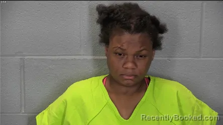 Mugshot of Nautaija Shanay Daniel-Smith booked in Tippecanoe County, Indiana on April 24, 2026