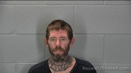 Mugshot of George Jr Montgomery booked in Tippecanoe County, Indiana on April 24, 2026