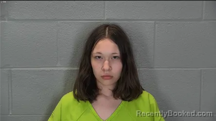 Mugshot of Khoda Rae Zapata booked in Tippecanoe County, Indiana on April 24, 2026