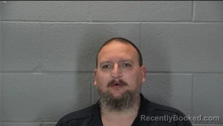 Mugshot of Cory Scott Whitaker booked in Tippecanoe County, Indiana on April 25, 2026
