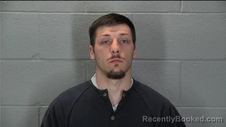 Mugshot of Austin A Adams booked in Tippecanoe County, Indiana on April 26, 2026