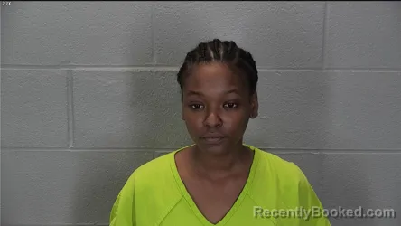 Mugshot of Sherina Antoinette Lenore booked in Tippecanoe County, Indiana on April 27, 2026