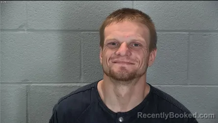 Mugshot of Aaron L Thompson booked in Tippecanoe County, Indiana on April 30, 2026