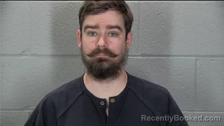 Mugshot of James Aaron Brewer booked in Tippecanoe County, Indiana on April 30, 2026