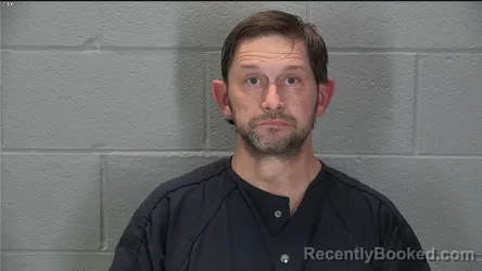 Mugshot of Matthew Patrick Barnett booked in Tippecanoe County, Indiana on May 3, 2026