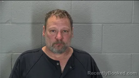 Mugshot of Steven Meskus booked in Tippecanoe County, Indiana on May 4, 2026