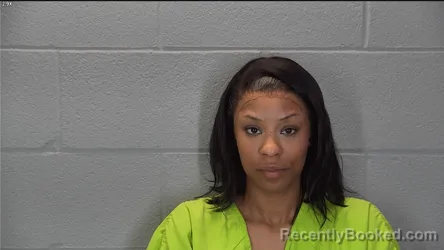Mugshot of Tamia Kierra Yolander Latham booked in Tippecanoe County, Indiana on May 6, 2026