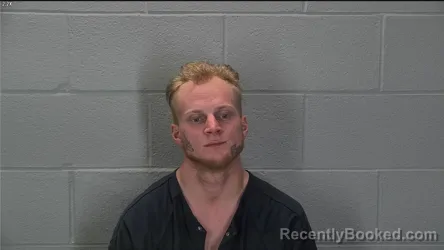 Mugshot of Clark Joseph Morgan booked in Tippecanoe County, Indiana on May 6, 2026