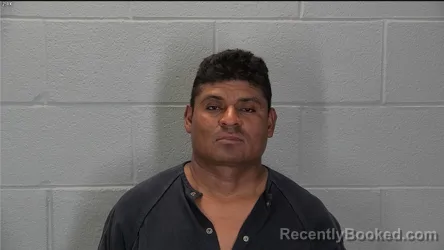 Mugshot of Victor Mariche Candela booked in Tippecanoe County, Indiana on May 7, 2026