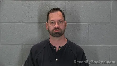 Mugshot of Russell Lynn Martin booked in Tippecanoe County, Indiana on May 7, 2026