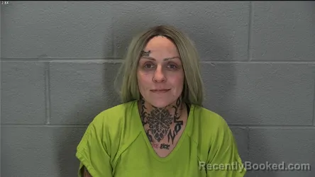 Mugshot of Holly Darlene Webb booked in Tippecanoe County, Indiana on May 8, 2026