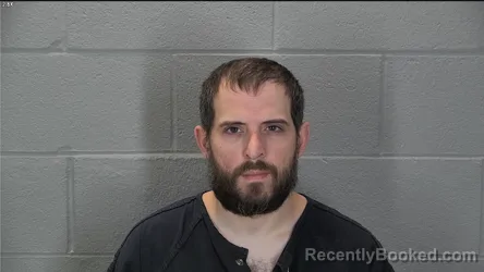 Mugshot of Lucas Maquade Jenkins booked in Tippecanoe County, Indiana on May 8, 2026