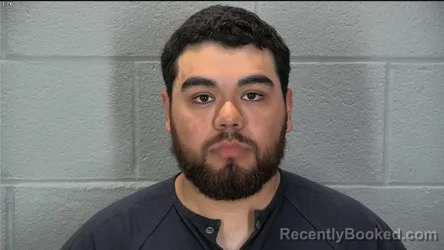 Mugshot of Justin Leonardo Landa Ruiz booked in Tippecanoe County, Indiana on May 9, 2026