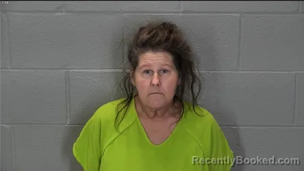 Mugshot of Linda L Ford booked in Tippecanoe County, Indiana on May 9, 2026
