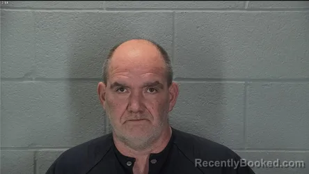Mugshot of Brian Lee Underhill booked in Tippecanoe County, Indiana on May 12, 2026