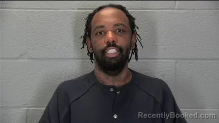 Mugshot of Terrell Kuba Brown booked in Tippecanoe County, Indiana on May 12, 2026