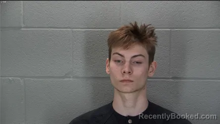 Mugshot of Chase J Bartley booked in Tippecanoe County, Indiana on May 13, 2026