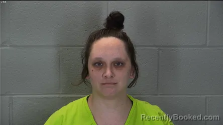 Mugshot of Andrea Marie Sinks booked in Tippecanoe County, Indiana on May 14, 2026