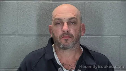 Mugshot of David Lee Breaux booked in Tippecanoe County, Indiana on May 15, 2026