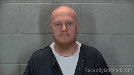 Mugshot of Daniel Joseph Martin booked in Tippecanoe County, Indiana on May 18, 2026