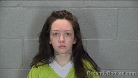 Mugshot of Kyia Nicole Snider booked in Tippecanoe County, Indiana on May 18, 2026