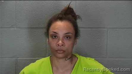 Mugshot of Cheyenne Amber Rias Ellison booked in Tippecanoe County, Indiana on May 20, 2026