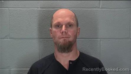 Mugshot of Brannon Sean Sinks booked in Tippecanoe County, Indiana on May 21, 2026