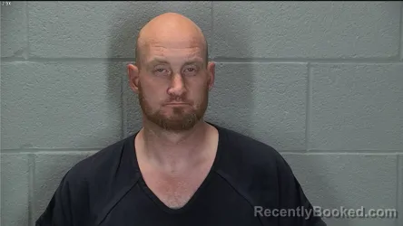 Mugshot of Thaddeus James Mansfield booked in Tippecanoe County, Indiana on May 21, 2026