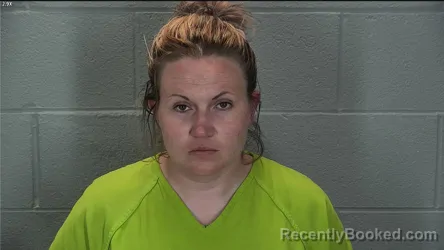 Mugshot of Brittany Summer Brown booked in Tippecanoe County, Indiana on May 21, 2026