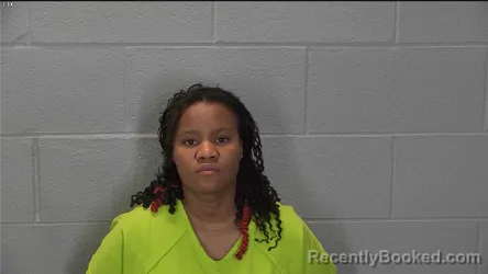 Mugshot of Jonisha Addie Lashelle Dotson booked in Tippecanoe County, Indiana on June 11, 2026