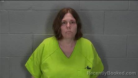 Mugshot of Trisha A Crownover booked in Tippecanoe County, Indiana on June 11, 2026